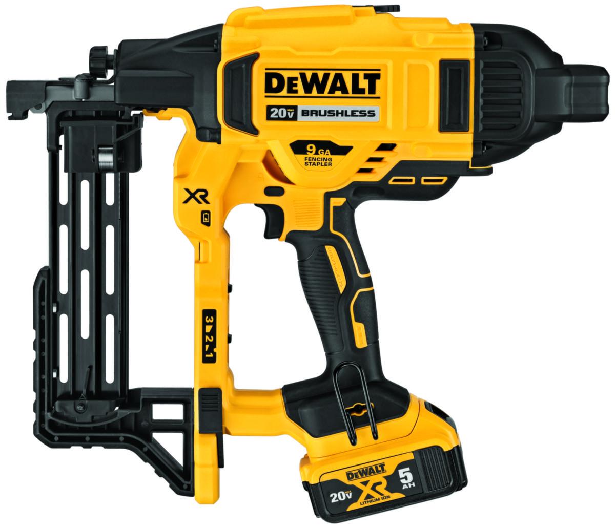Krampepistol Dewalt DCFS950P2 - Krampepistol DCFS950P2 DeWalt 18V 2x5Ah lader