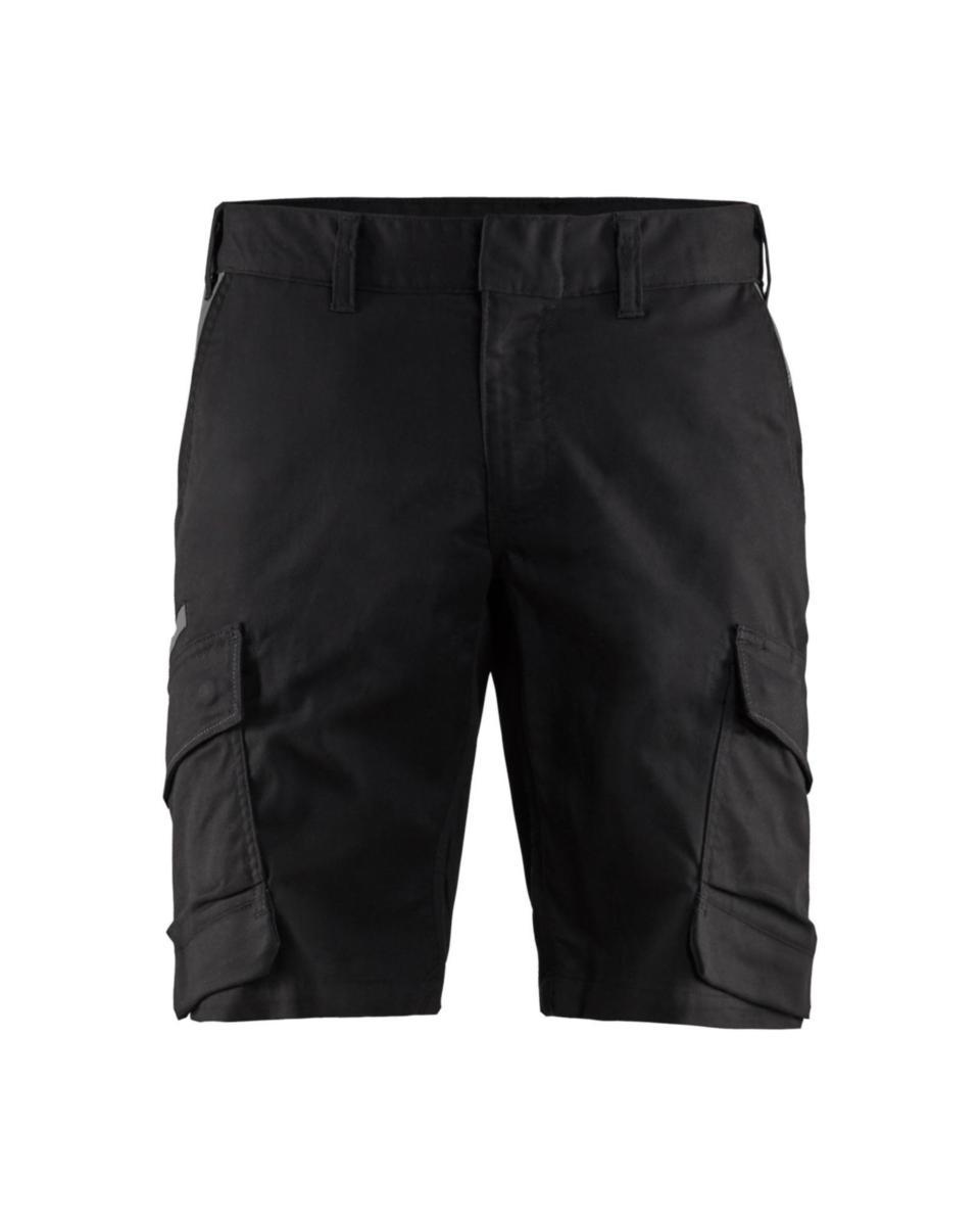 Industrishorts 2X Blåkläder 1446 - Industrishorts 2X Blåkläder 1446 svart/mørkegrå str C52
