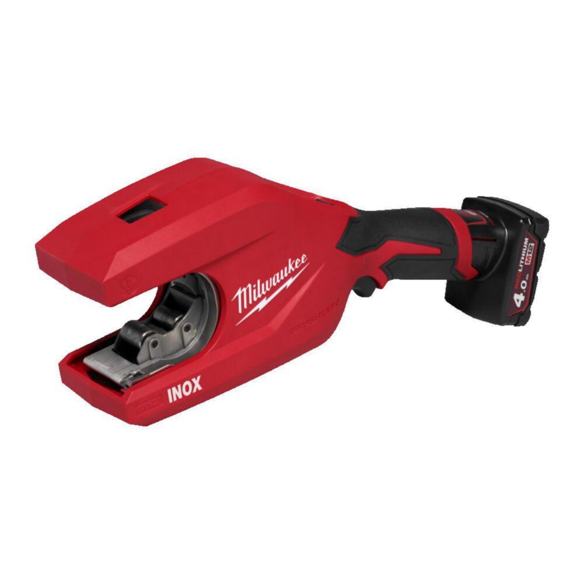 Rørkutter Milwaukee M12 PCSS54-402C - Rørkutter M12 PCSS54-402C Milwaukee 12V 2x4.0Ah koffert