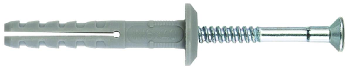 Spikerplugg fischer N m/krage - Spikerplugg N 5X30/5 FZ med kraftig krage fischer