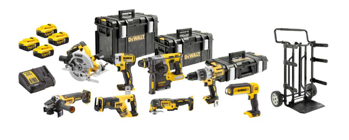 Kombisett DEWALT DCK853P4-QW - Kombikit DCK853P4 DeWalt 18V 4x5.0Ah
