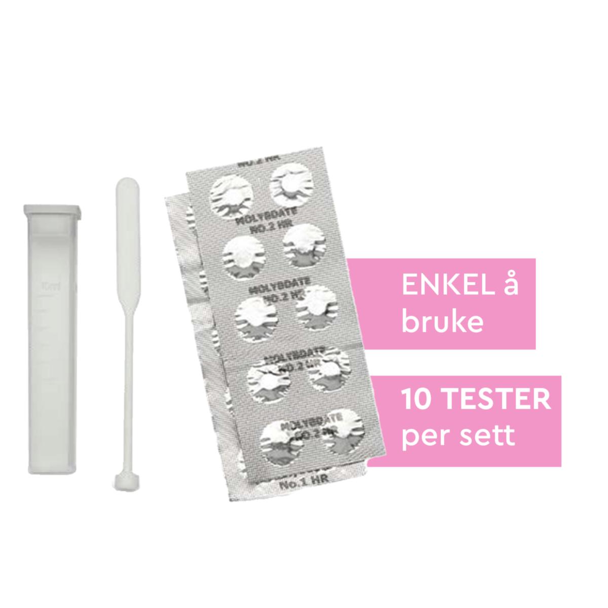 BWT SoluTECH CONTROL test - SoluTECH CONTROL test sett 10 stk.