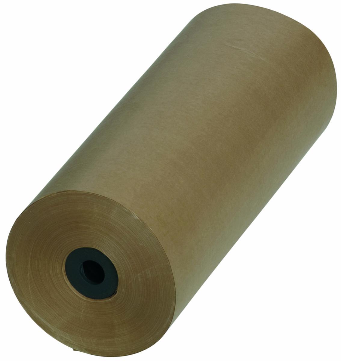 Kraftpapir brunt - Kraftpapir 100cmx100m brunt