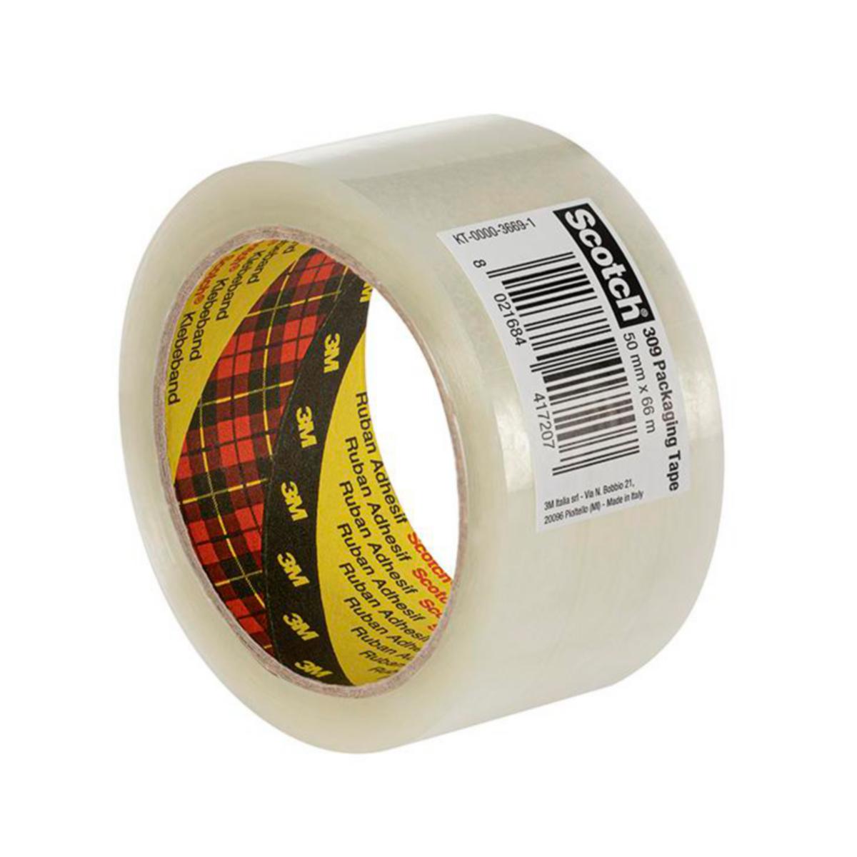 Pakketeip Scotch 309 PP - Pakketape Scotch 309 3M 38mmX66m transparent