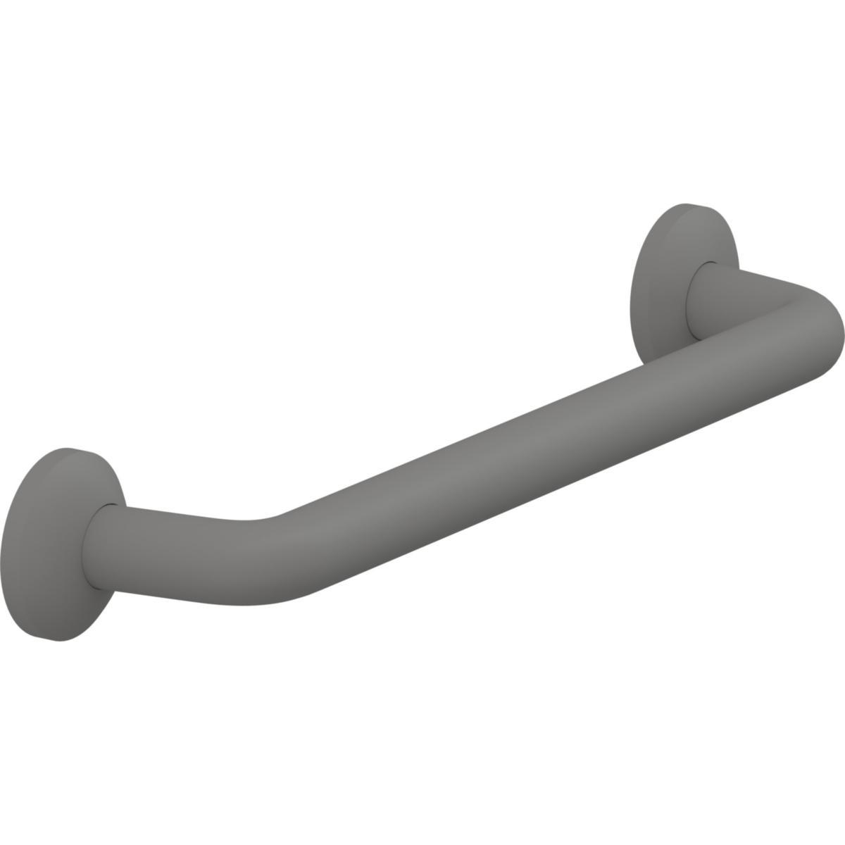 Støttehåndtak PLUS antrasitt grå 33 mm grepsdiameter, Pressalit - Pressalit støttehåndtak PLUS L=450mm a.grå diam. grep 33mm