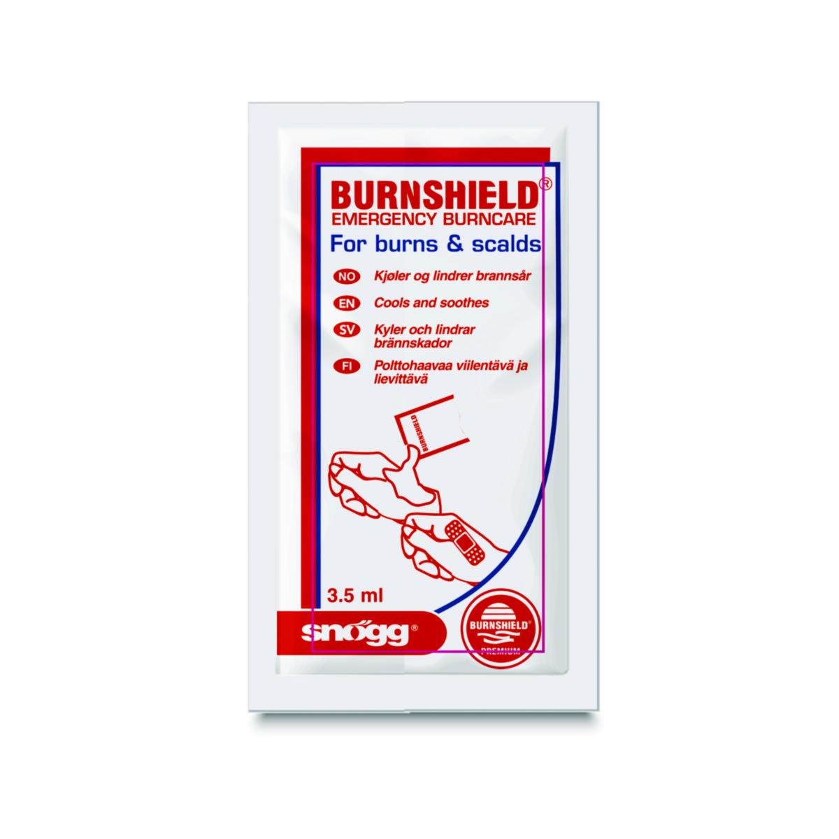 Branngel Snøgg® Burnshield® Hydrogel - Branngel Snøgg Burnshild Hydrogel 3.5ml engangspose