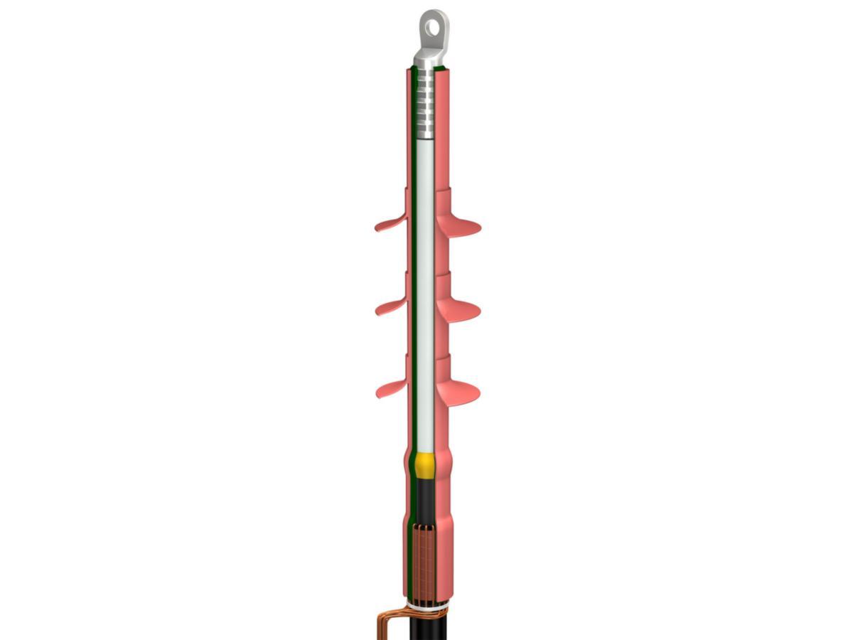 Endeavslutning Ensto utendørs 1-leder 12kV - OXSU-F5161-NO02 24KV 800-1000