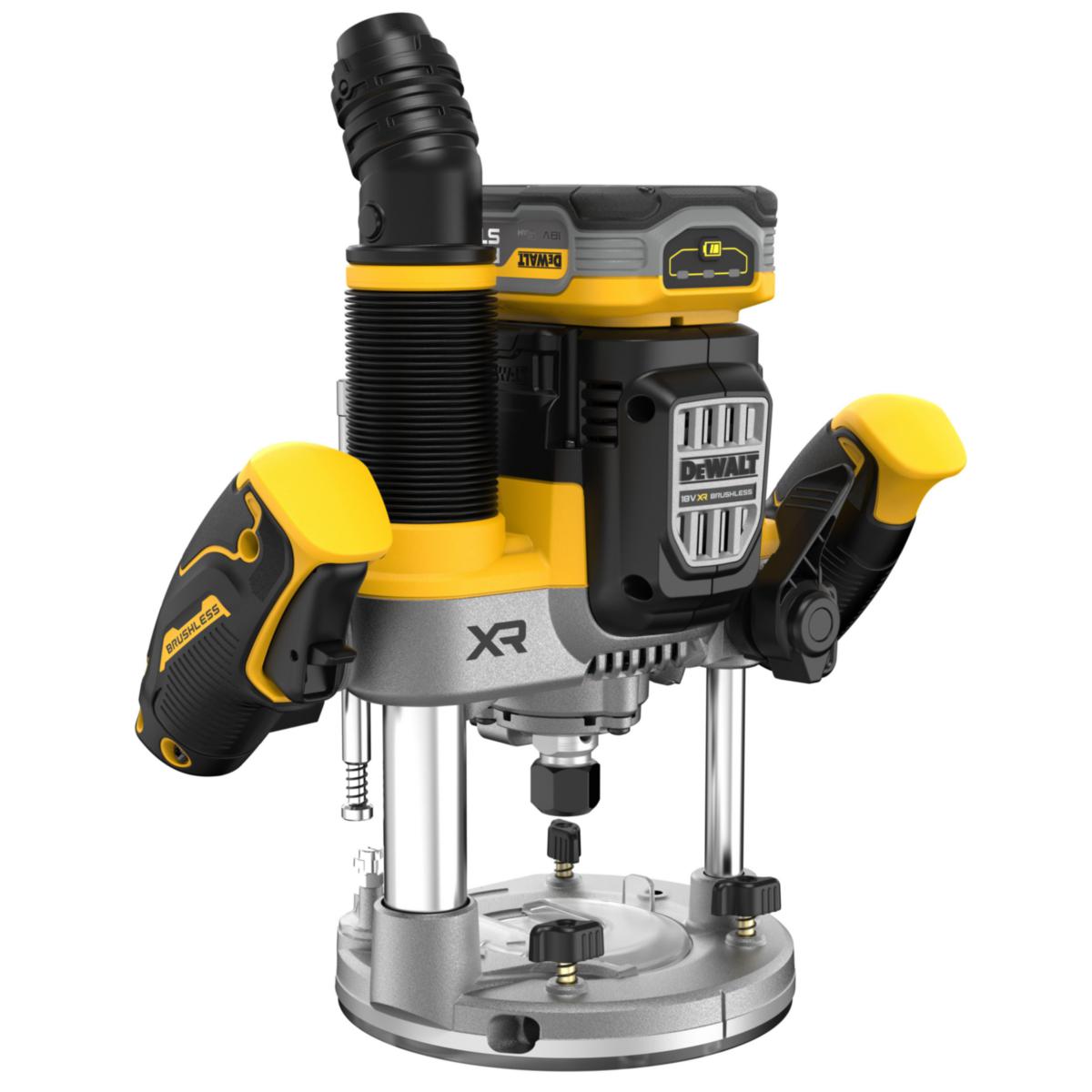 Håndoverfres DEWALT DCW620H2-QW - Håndoverfres DCW620H2-QW DeWalt 18V 12/8mm 2x5Ah