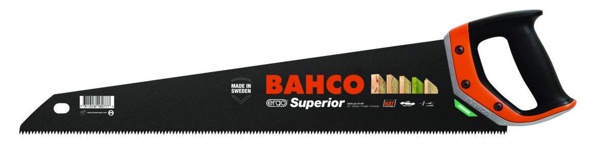 Håndsag Bahco 2600 superior - Håndsag 2600 Ergo Superior Bahco 475mm 9/10T
