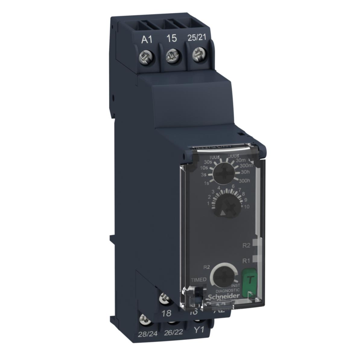 Tidsrele Schneider Zelio Off delay timer - Off delay timer 