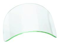 Visir og beskyttelsesfole til helmaske SR200 laminert glass
