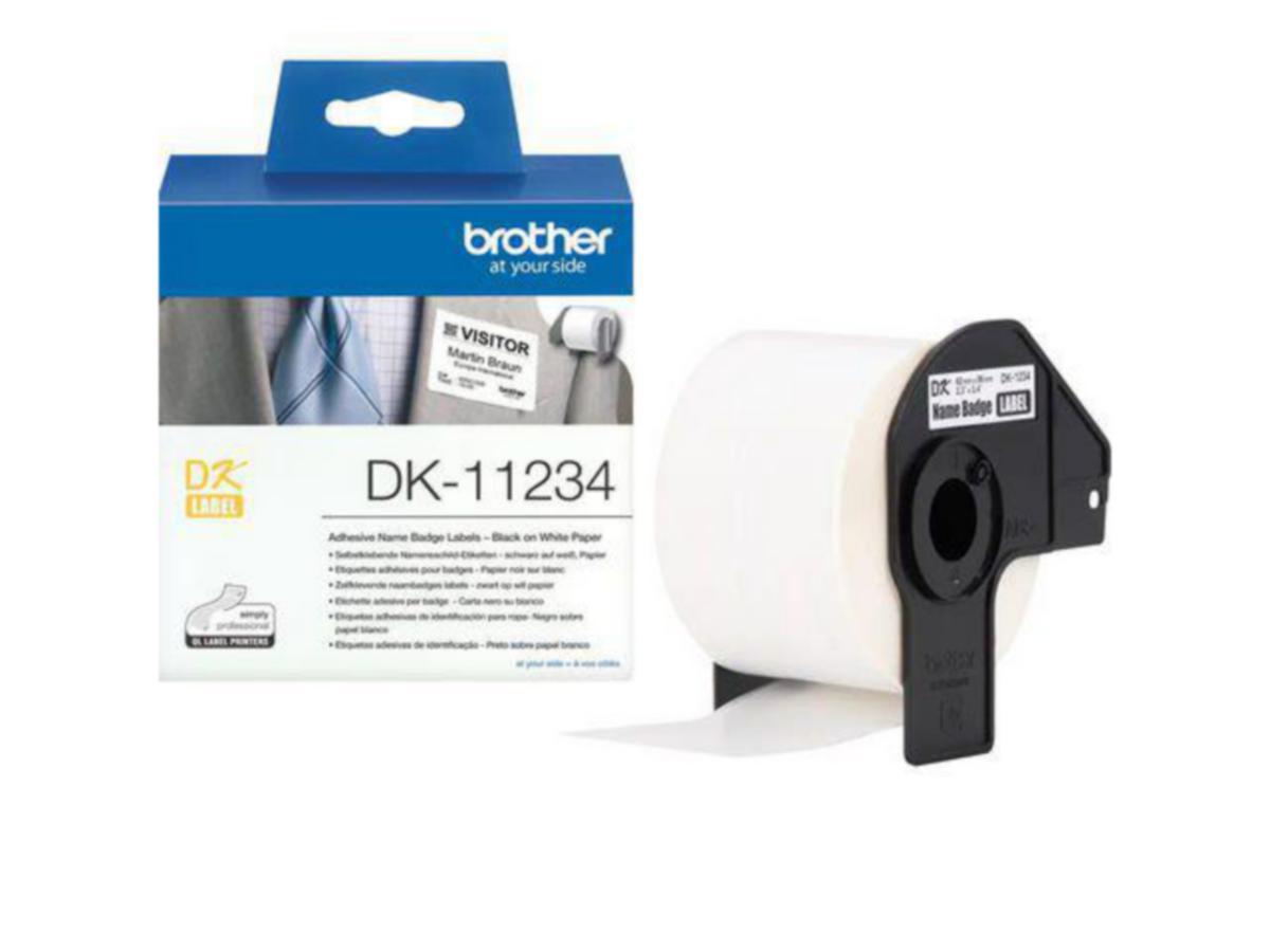 Etikett DK11234 Brother - Etikett DK-11234 Brother 60x86mm