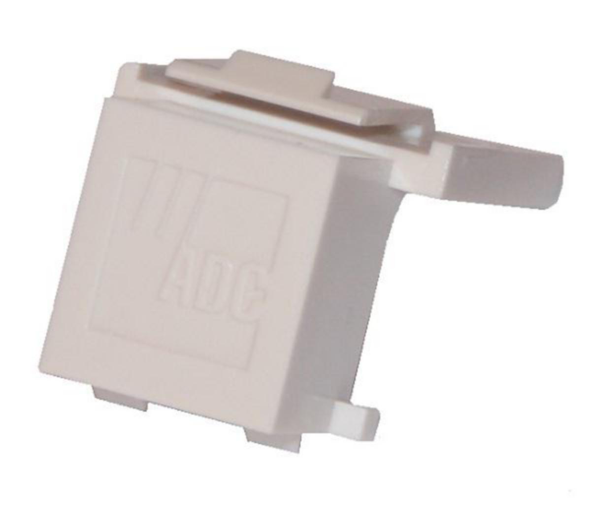 Adapter RCA IKN Keystone - Kontakt (blind) Keystone hvit