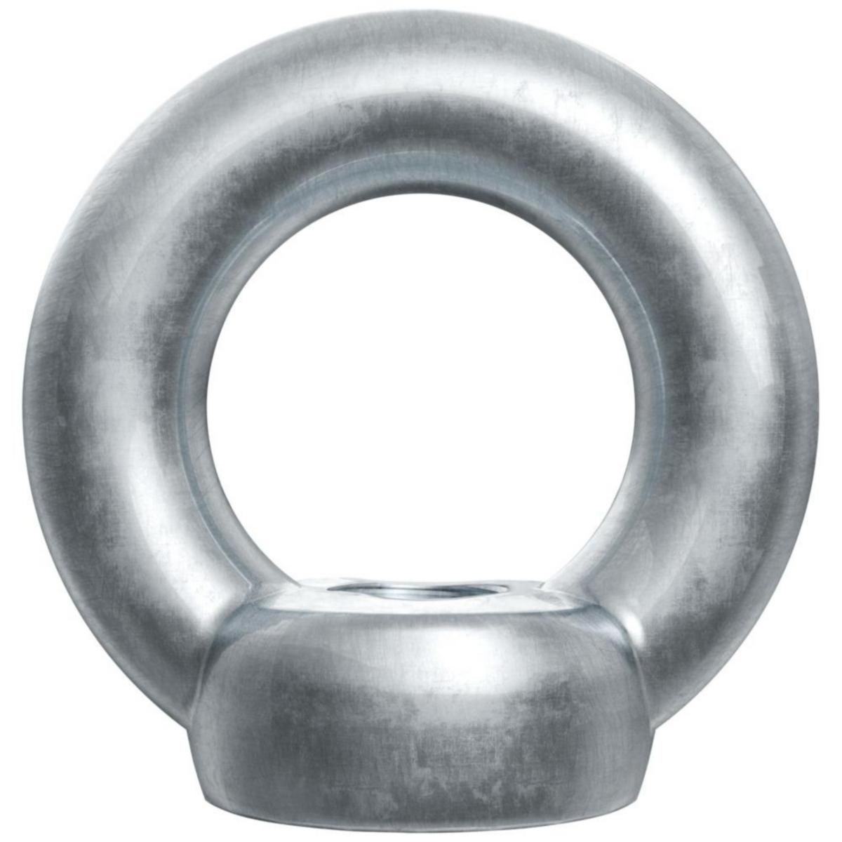 Øyemutter elforzinket Fischer - Ringmutter M8 EZ fischer elforzinket innv.øye dia 20mm