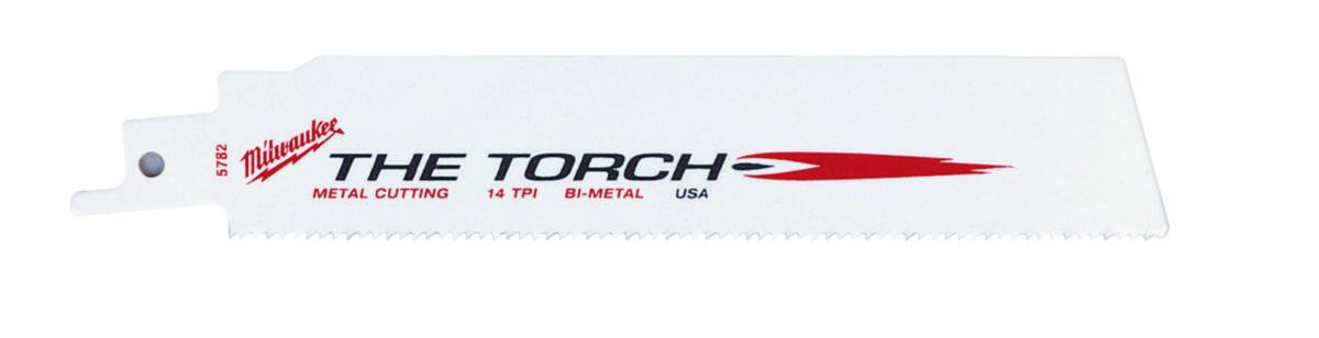 Bajonettsagblad Milwaukee Torch - Bajonettsagblad Sawzall Torch Milwaukee 150mm/TPI14 25pk dem