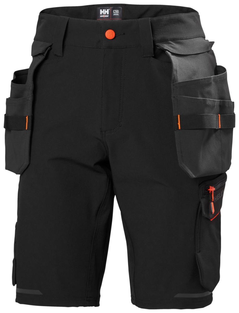 Håndverksshorts HH Kensington - Håndverksshorts HH Kensington svart str C48