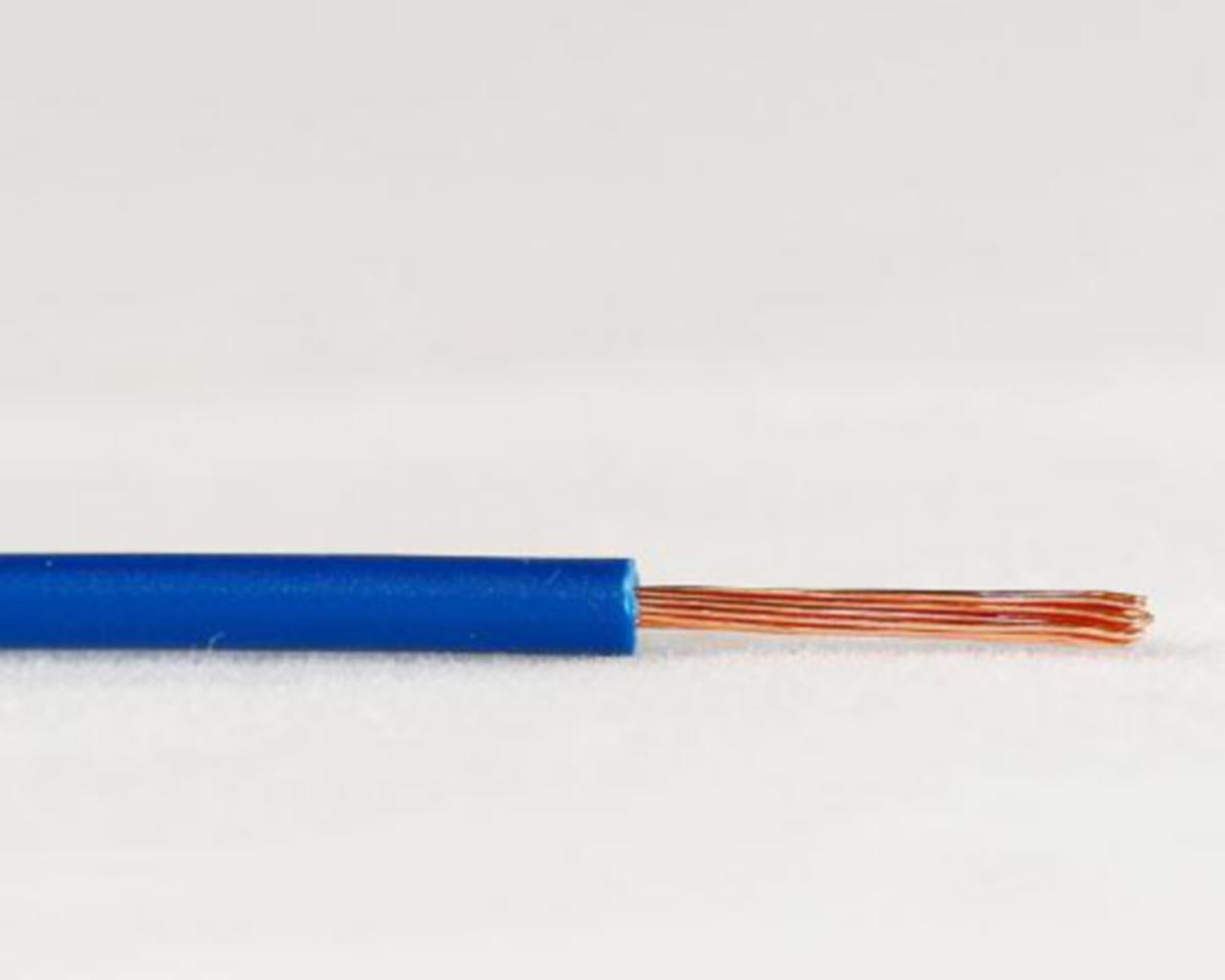 RK Elis Elektro Koblingsledning 750V - RK (H07 V-K) 10.00 mm2 M.blå 100m