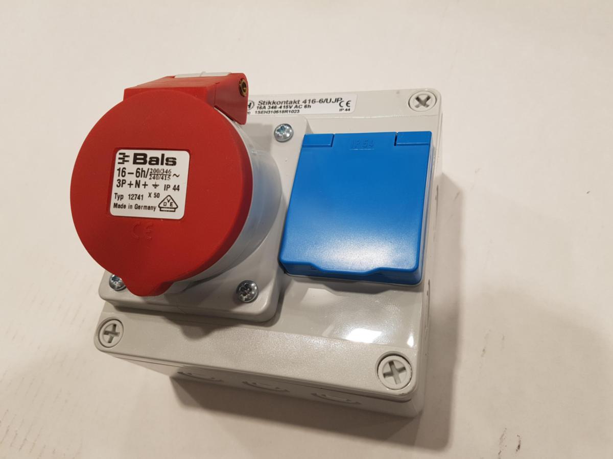 Dobbel stikk Hauge AUE - HAUGE AUE 416-6/UJP