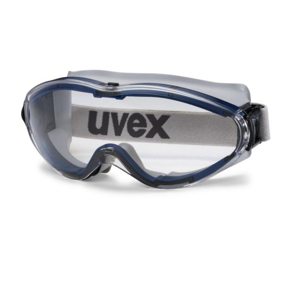 Kurvbrille UVEX Ultrasonic 9302 - Vernebrille Uvex Ultrasonic klar linse oransje innfatning