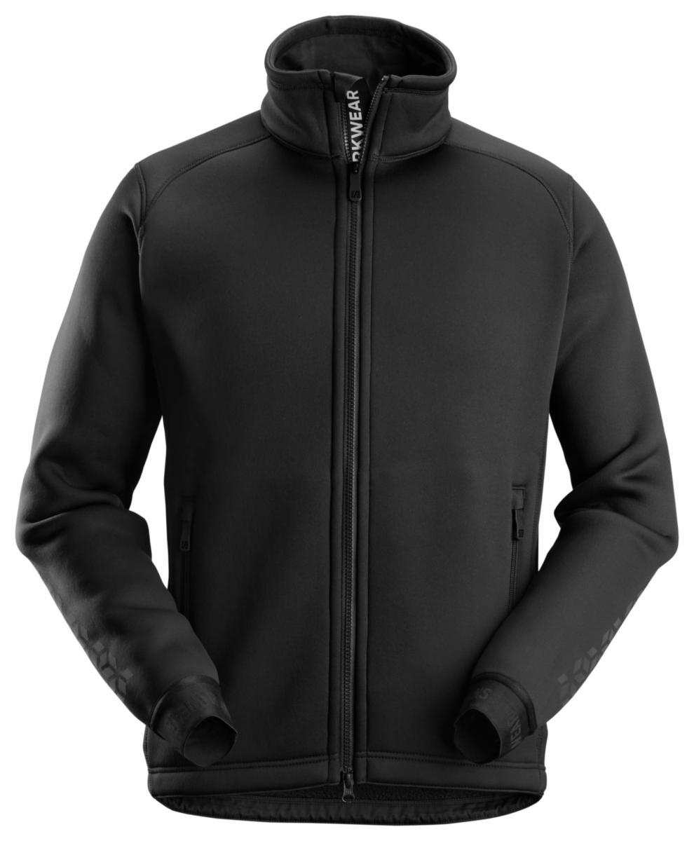 Fleecejakke Snickers Workwear® 8018 AllroundWork - Fleecejakke Snickers 8018 AllroundWork svart str L