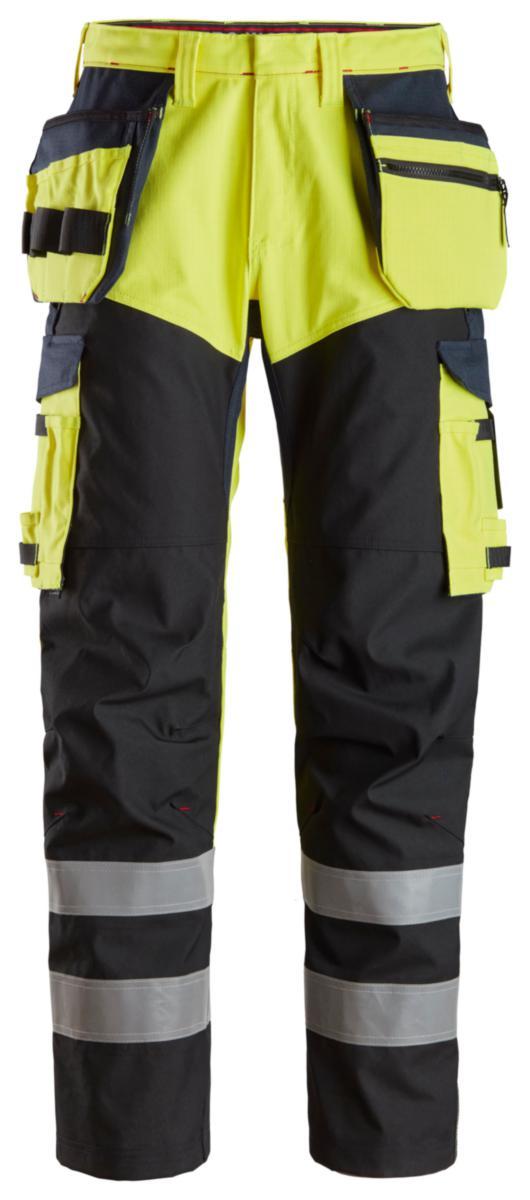 Håndverksbukse Snickers Workwear® ProtecWork 6265 Multinorm - Håndverksbukse Snickers 6265 PW Multinorm mar/gul str C50