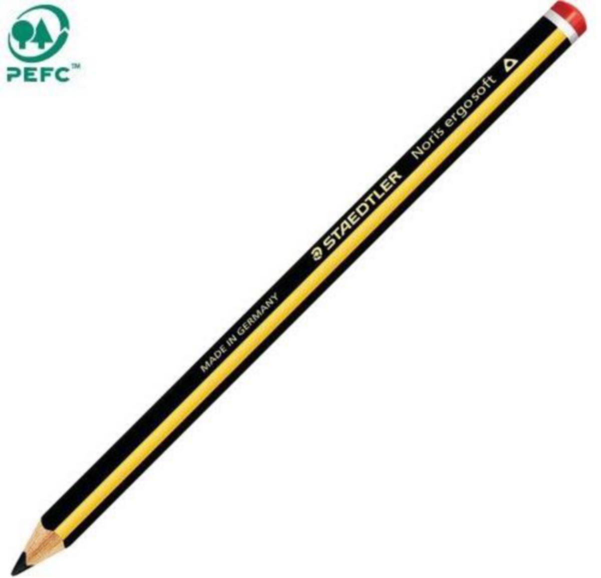 Blyant Noris Ergosoft Jumbo Staedtler - Blyant Noris Ergosoft Jumbo Staedtler begynner tykk 3K 2B