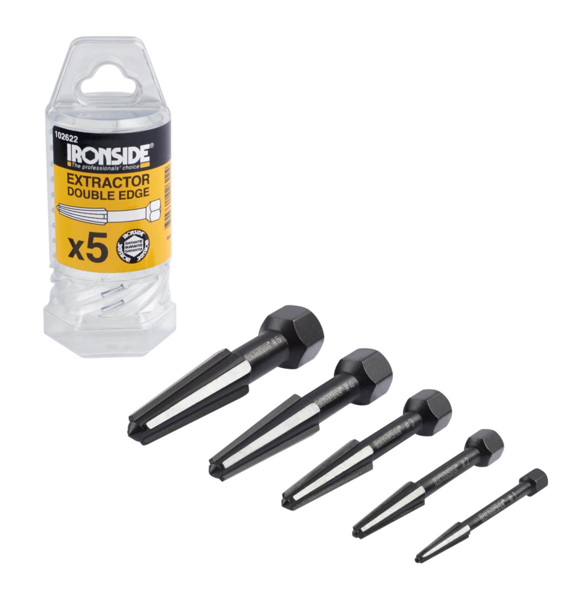 Skrueavtrekkersett Ironside Nr1-5 M5-M20 - Skrueavtrekkersett Ironside Nr1-5 M5-M20 102622