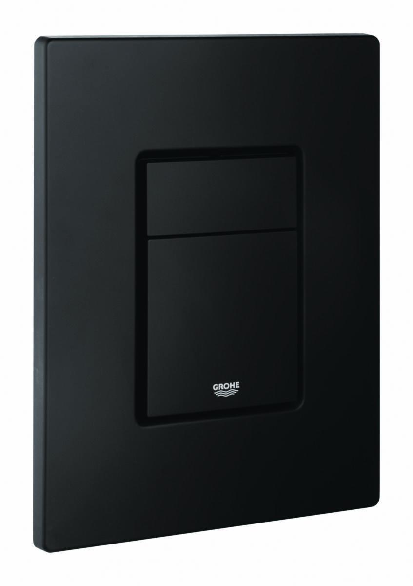 Betjeningsplate WC Grohe Skate Cosmopolitan - Grohe Skate Cosmop. betj.pl. matt phantom svart 456x197mm
