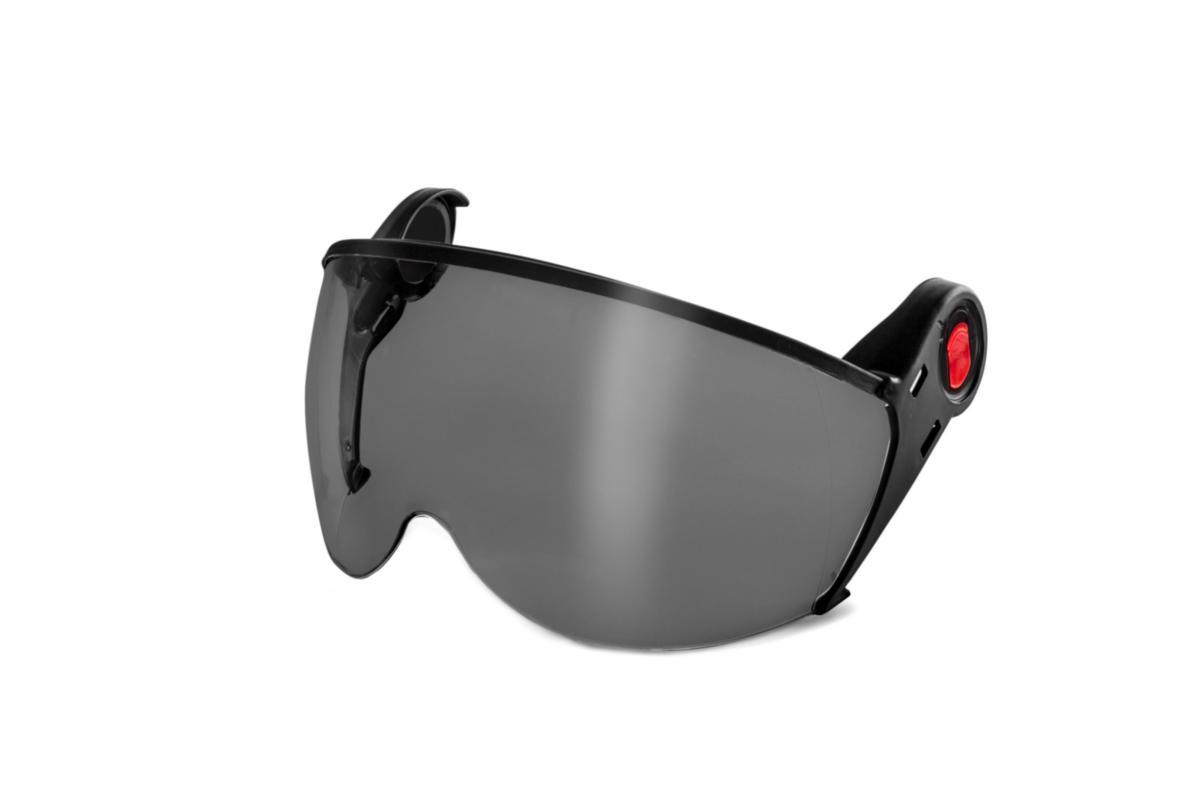 Visir Kask Zen inkl. adapter - Visir Kask Zen kort Polykarbonat grått med adapter