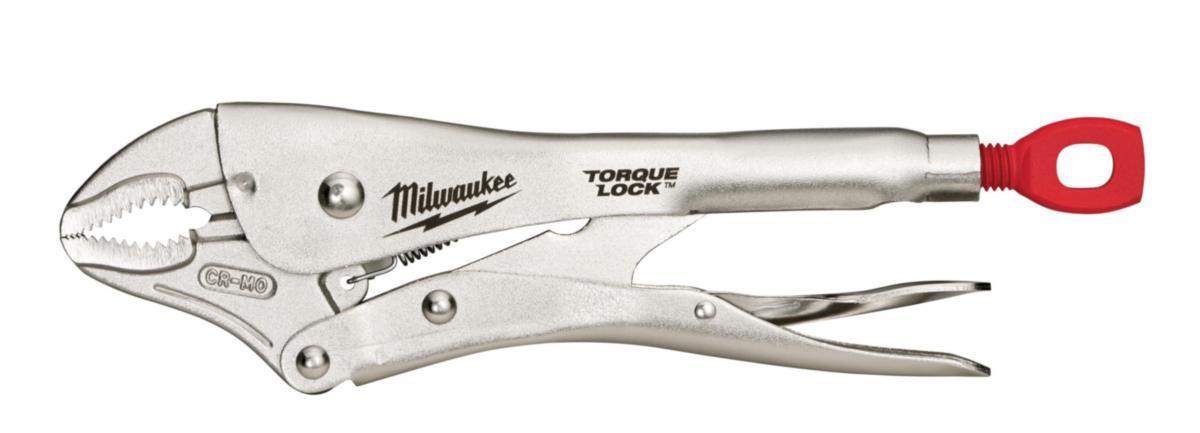 Spenntang Milwaukee avrundet kjeve 250mm - Spenntang avrundet kjeve Milwaukee 250mm