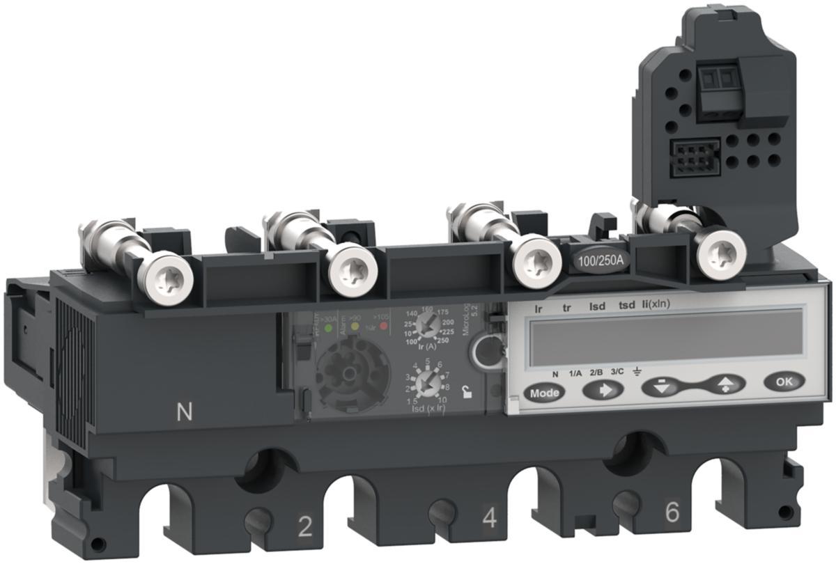 Elektronisk vern for ComPacT NSX - Vern Micrologic 5.2 E 4P 160A 