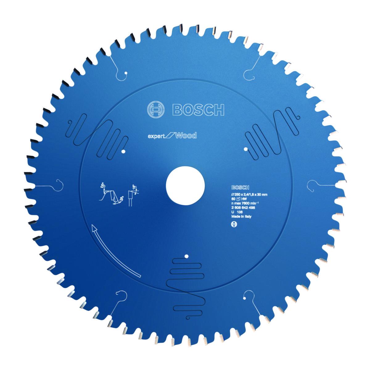 Sirkelsagblad Bosch Expert for Wood - Sirkelsagblad Expert for Wood Bosch 250X2.4X30mm 60T