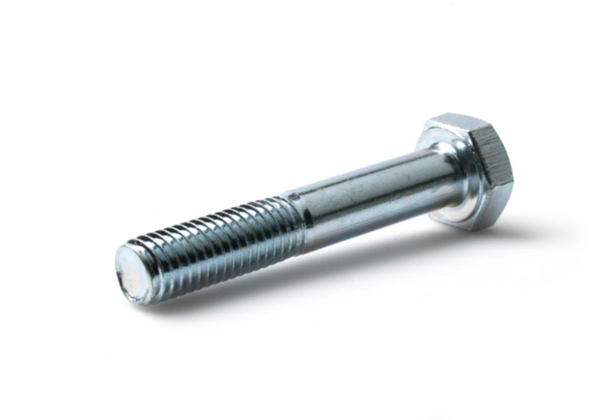 Sekskantskrue ISO 4014 8.8 delgjenget elforzinket FIXX - 6kt.skr 10X70 EZ I4014 8.8 elforzinket delgjenget FIXX