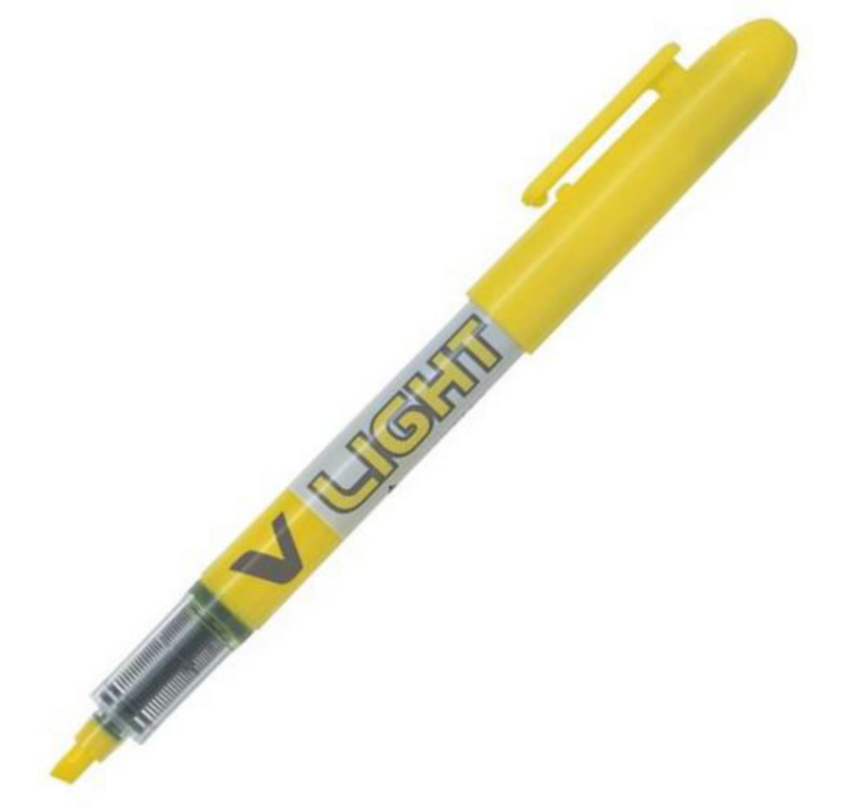 Tekstmarker Pilot V Liquid Light - Tekstmarker V Liquid Light Pilot Gul