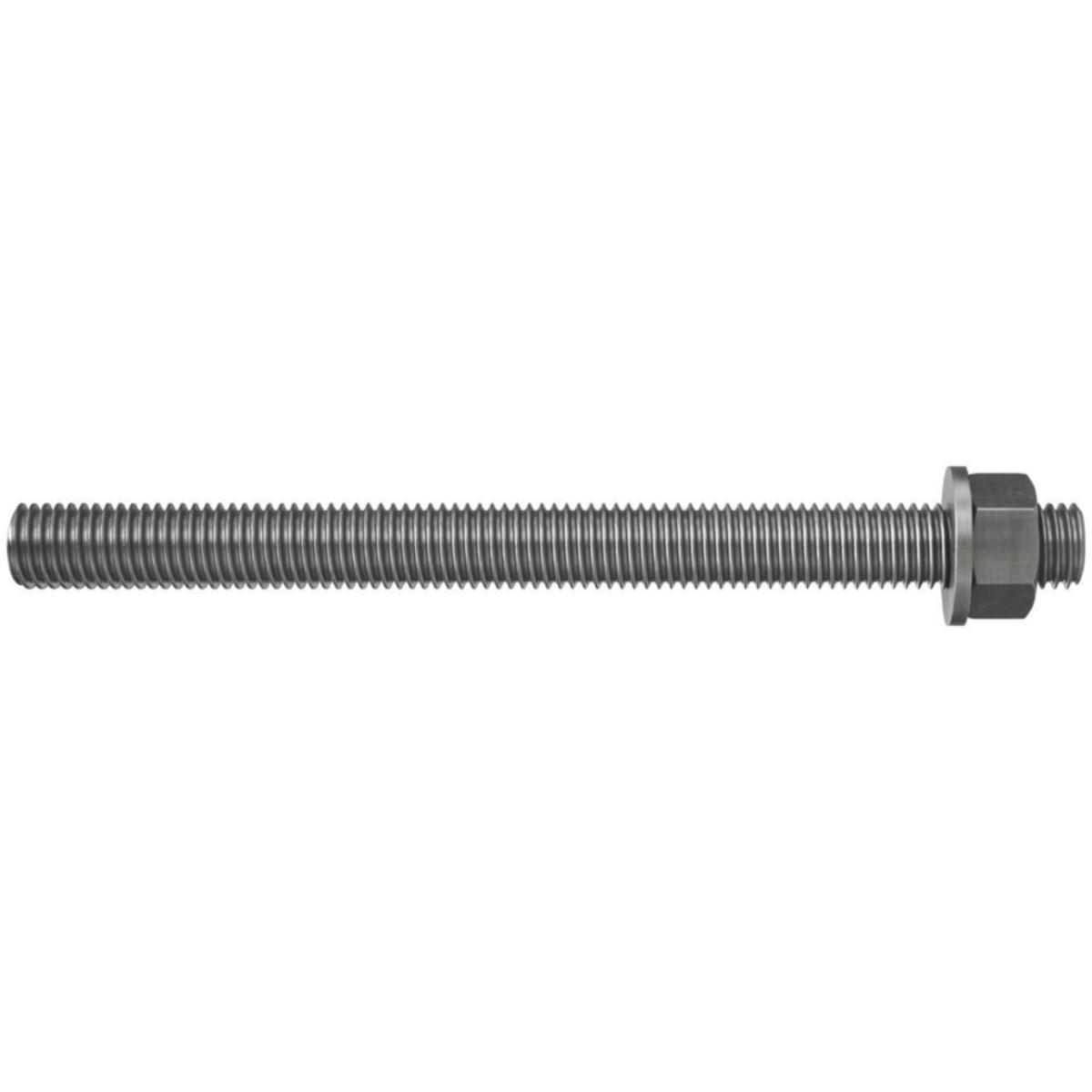 Ankerbolt fischer FIS A A4-70 syrefast - Ankerbolt 24 X 290 A4 FIS A M syrefast skive og mutter