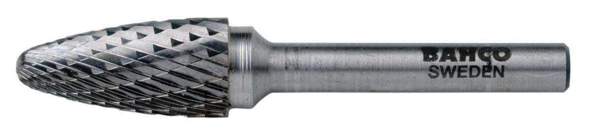 Roterende fil Bahco form F - Hardmetallfil F1225M06X medium Bahco Ø12X25mm-Ø6X65mm metall