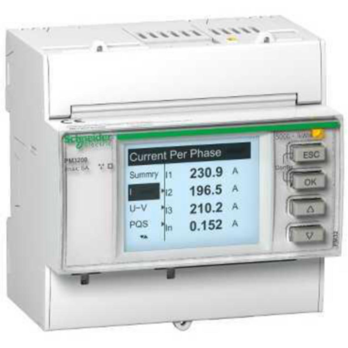 Energimålere Schneider PM - PM3200 mod.nettanalysator