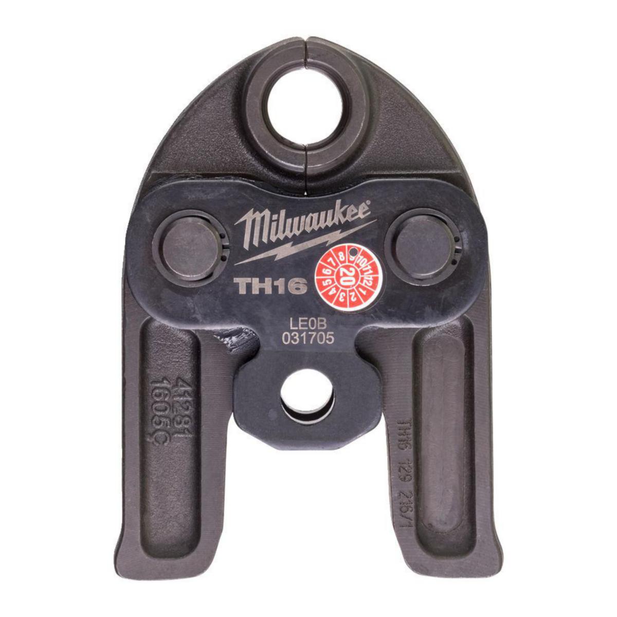 Pressbakke Milwaukee M12/M18 type TH - Pressbakke J18-TH16 Milwaukee Ø16mm
