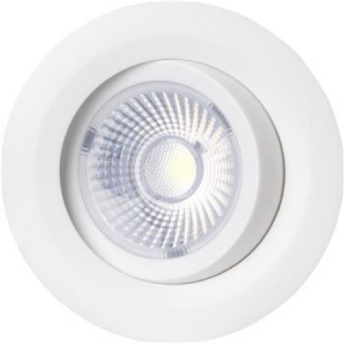 Downlight Unilamp Gyro 8W - Gyro 8W 2700K M. Hvit Downl 8W m/driver H=46mm