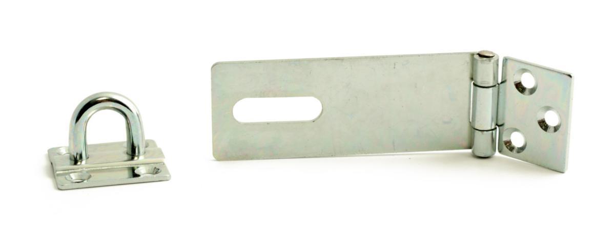 Leddhaspe a-collection A1366 - Hengelåshaspe 100 mm EZ elforzinket SB-T92