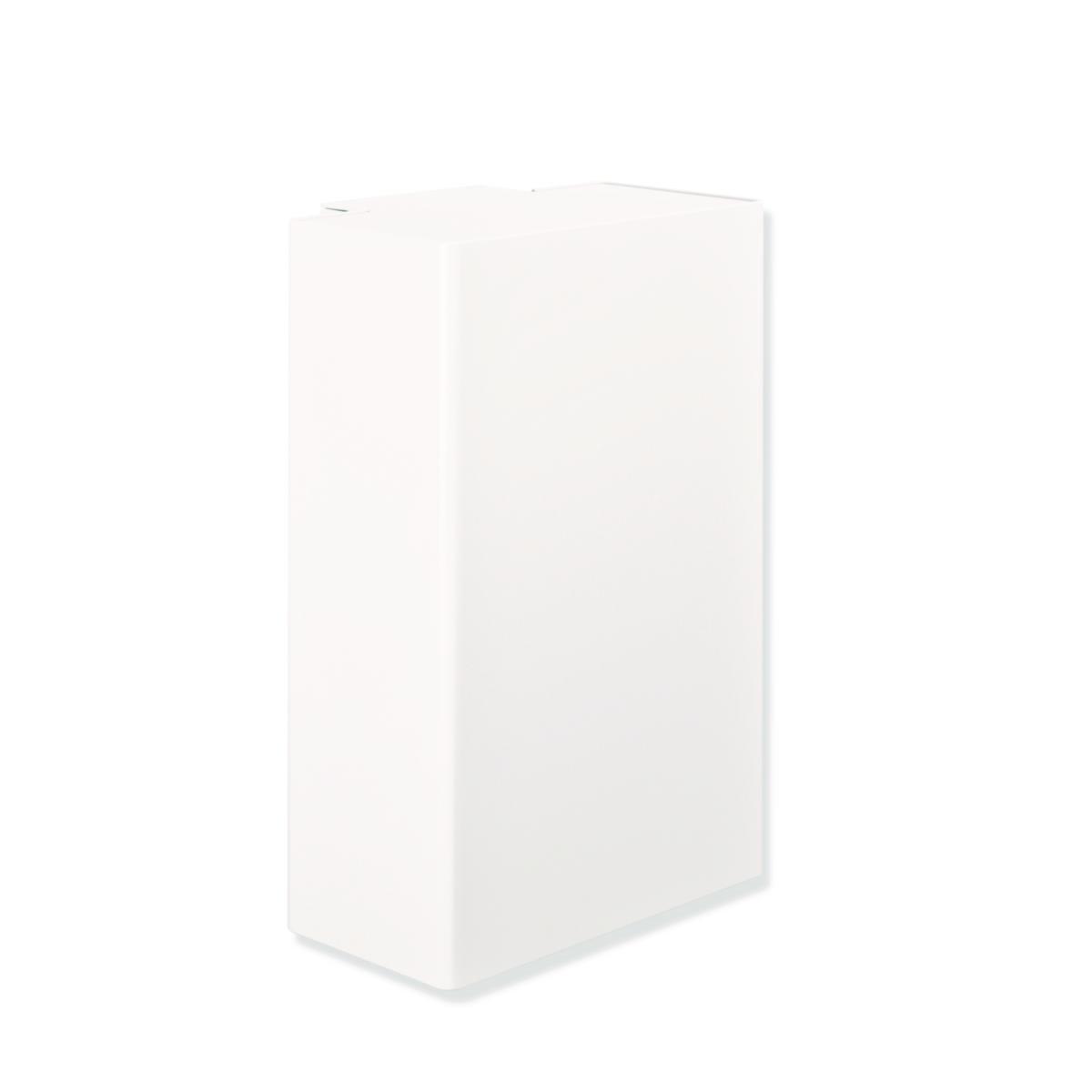 Hygiene avfallsbeholder system 900 6L m/lokk, HEWI - HEWI hygiene avfallsbeh. 6L matt hvit med lokk SC