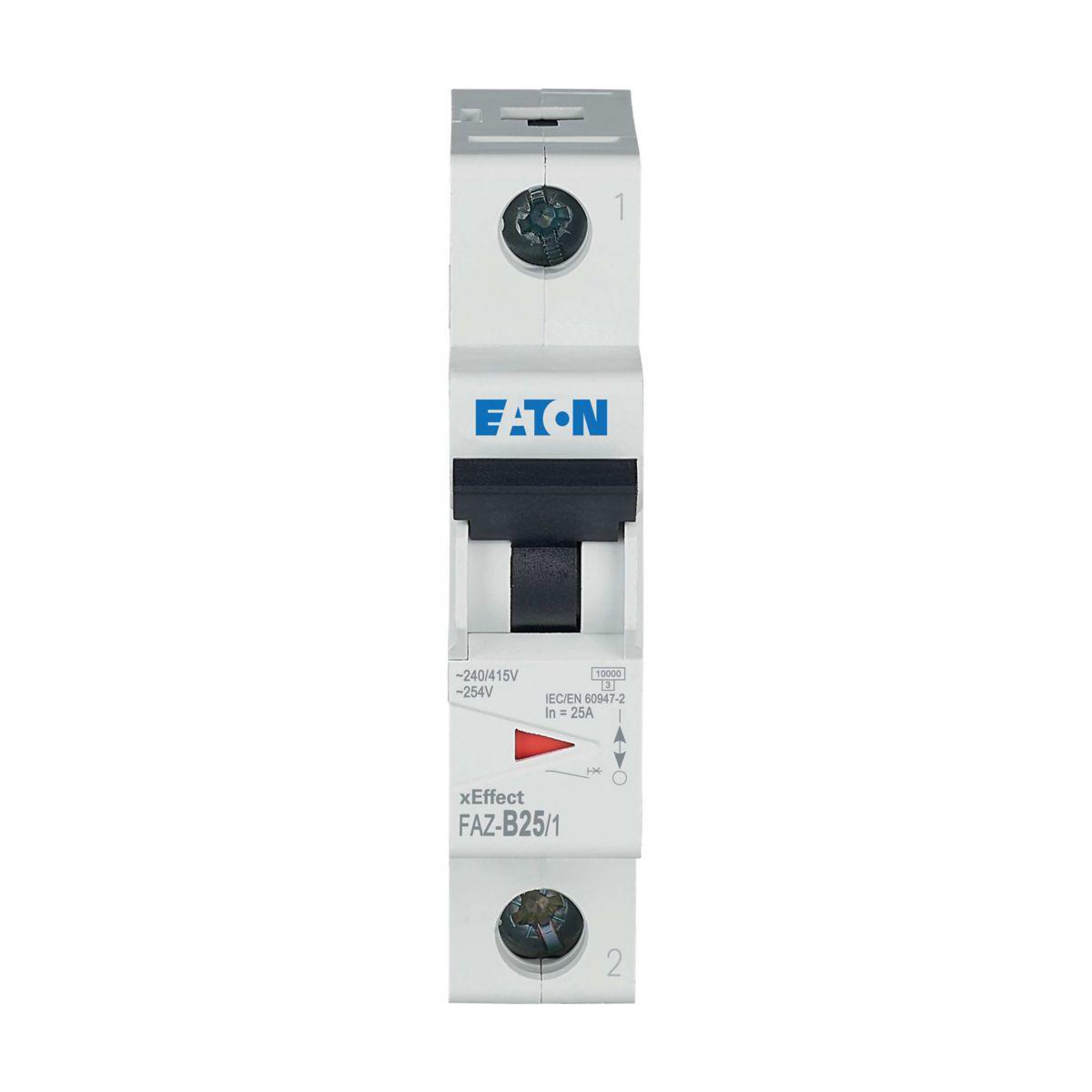 Elementautomat Eaton B FAZ - INDUSTRIAUTOMAT 25A 1P/B