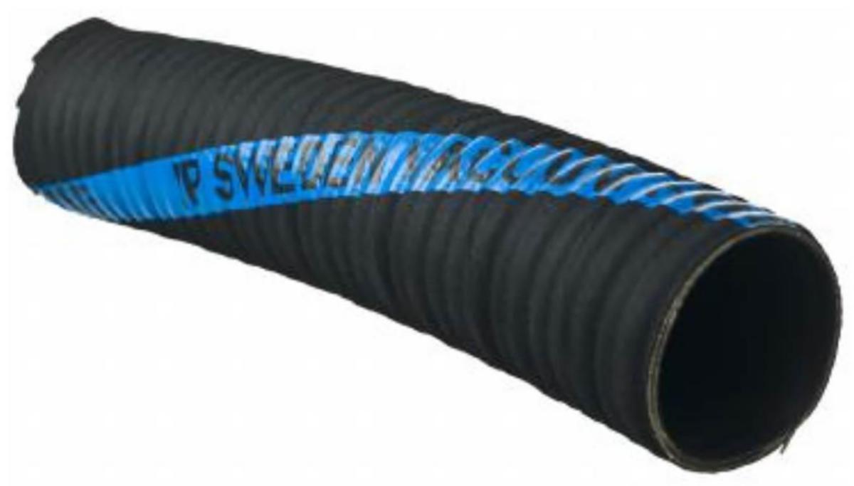 Sugeslange Extra - Sugeslange EXTRA IP Ø76mm sort 10m/rl