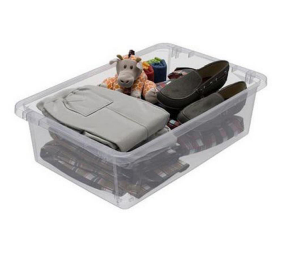 Oppbevaringsboks Store It Nordiska Plast - Oppbevaringsboks Store It Nordiska Plast 30L hjul transp