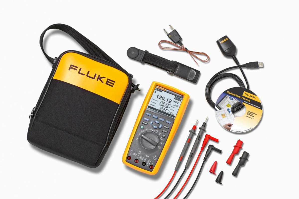 Multimeter Fluke 289/FVF - Digitalt multimeter Fluke 289/FVF m/sann RMS+software