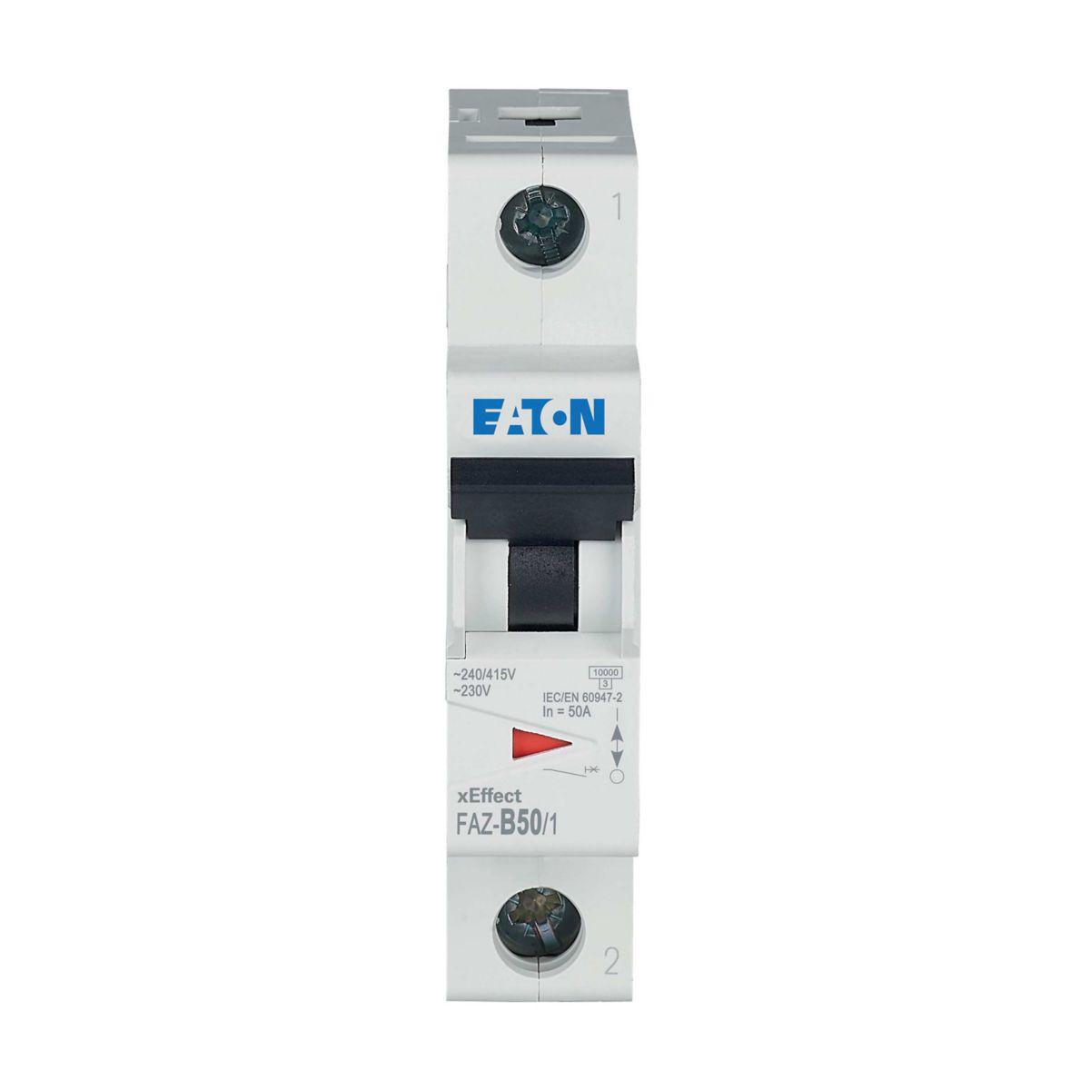 Elementautomat Eaton B FAZ - INDUSTRIAUTOMAT 50A 1P/B