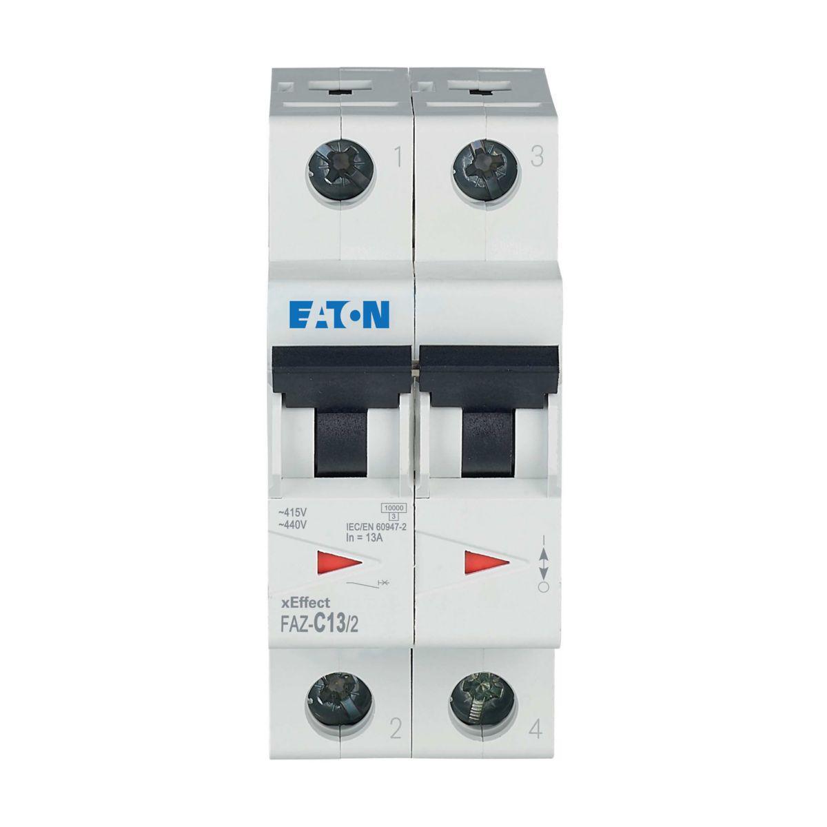 Elementautomat Eaton C FAZ - INDUSTRIAUTOMAT 13A 2P/C