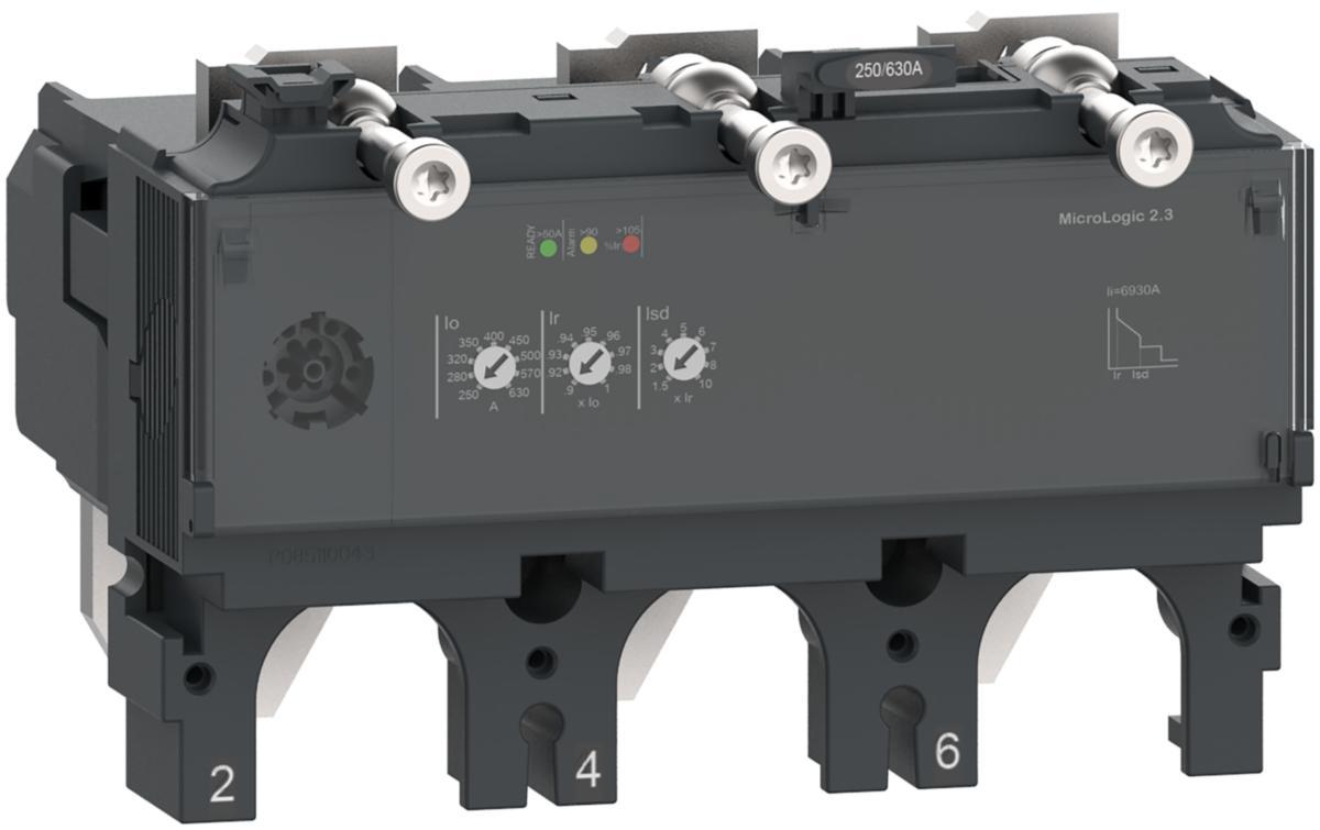 Elektronisk vern for ComPacT NSX - Vern Micrologic 2.3 3P 630A 