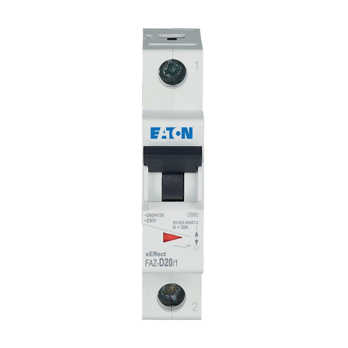 Elementautomat Eaton D FAZ - INDUSTRIAUTOMAT 20A 1P/D
