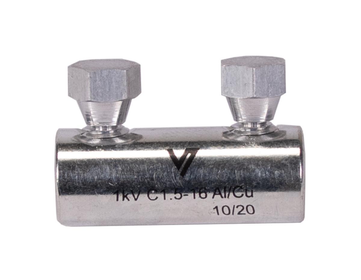 Skruskjøtehylser Melbye 1kV Al/Cu - Skruskjøtehylse 1kV 1.5-16mm2